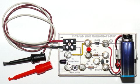 Ir- und Bauteile-Tester